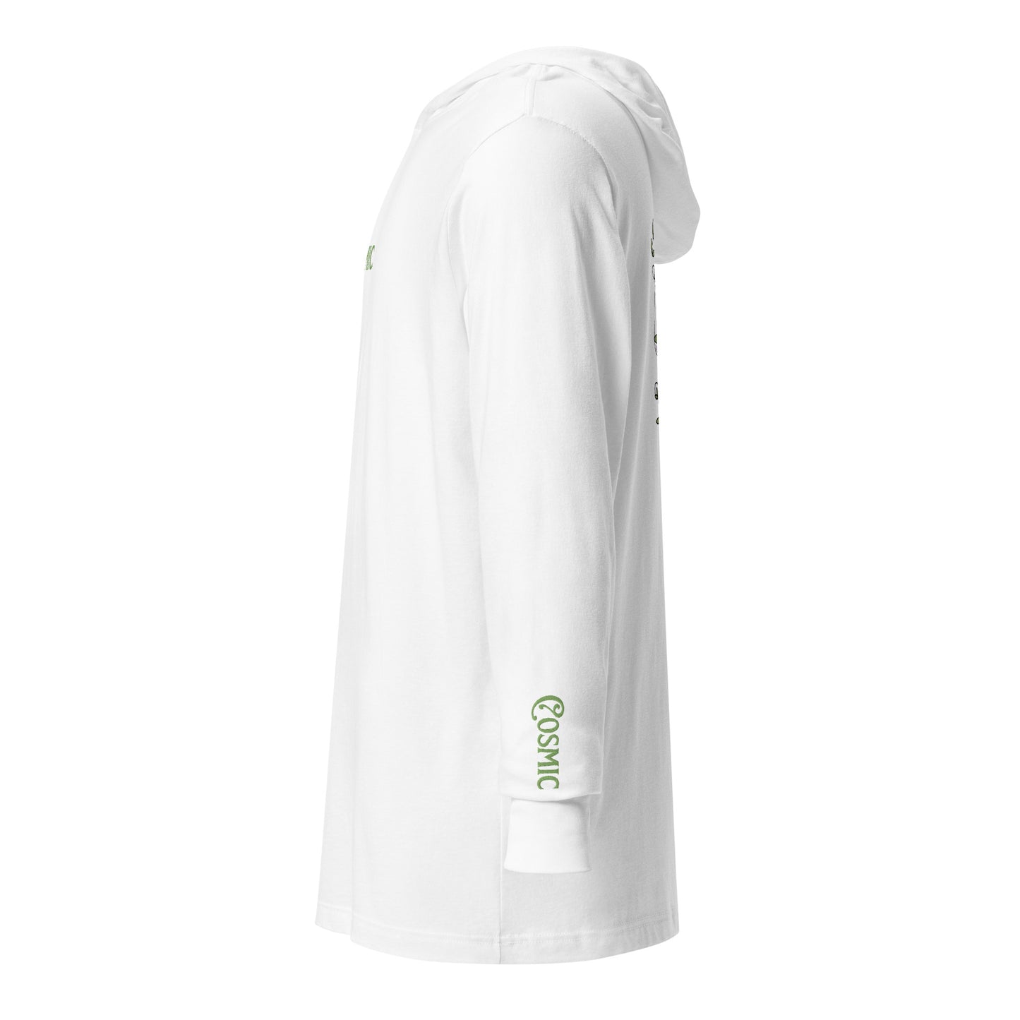 Libra Flowers Hooded long-sleeve tee