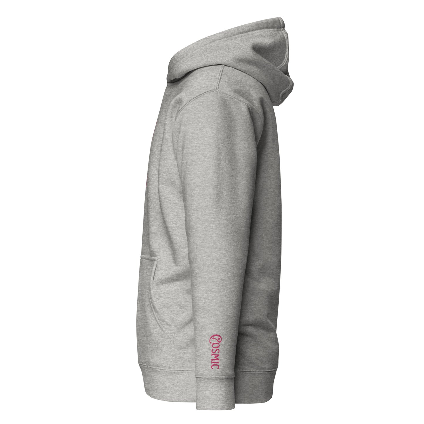 Pink Flowery Leo Unisex Hoodie