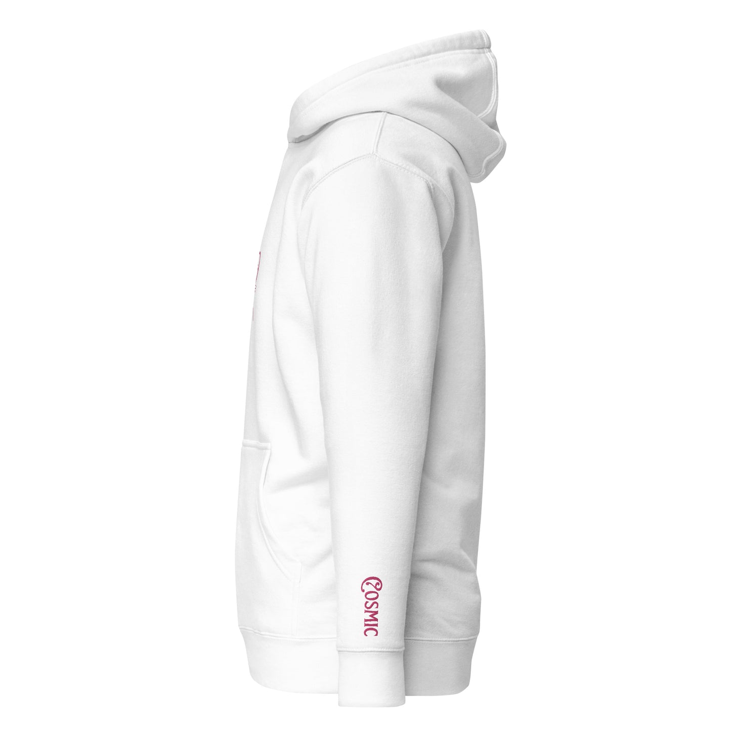 Pink Flowery Virgo Unisex Hoodie