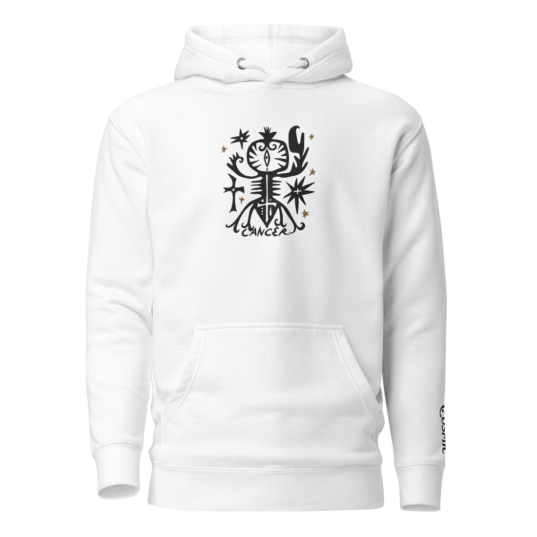 Cancer Doodle Crab Hoodie from Cosmic Clothier