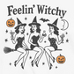 Feelin Witchy Unisex garment-dyed sweatshirt (COMFORT COLORS)