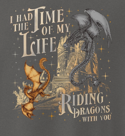 I HAD THE TIME OF MY LIFE ... Unisex garment-dyed sweatshirt