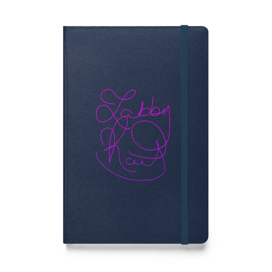 Hardcover bound notebook