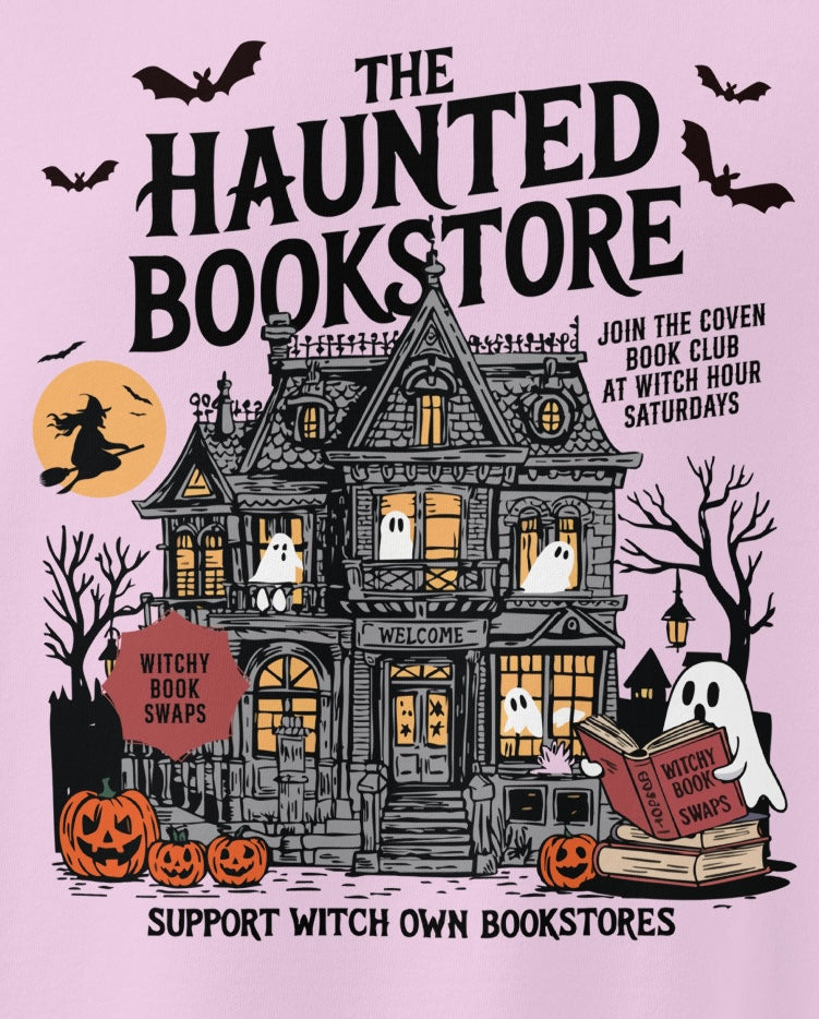 The Haunted Bookstore COMFORT COLORS Unisex garment-dyed sweatshirt