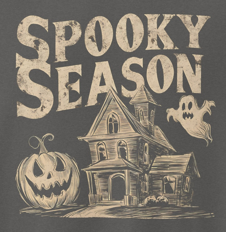 SPOOKY SEASON Comfort Colors Unisex garment-dyed sweatshirt