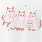 Trick or Cat Treats Unisex garment-dyed sweatshirt