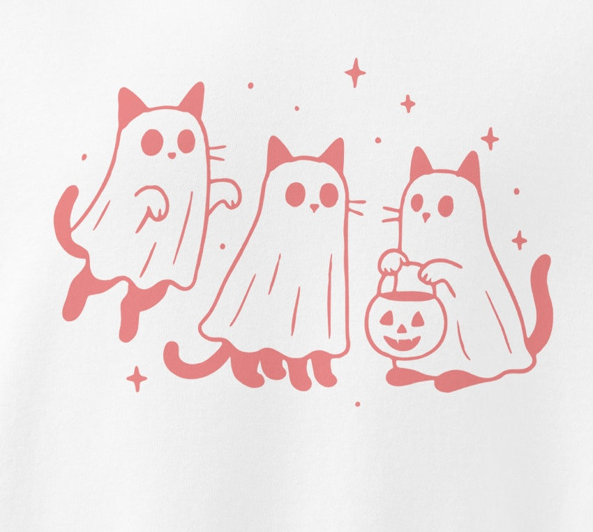Trick or Cat Treats Unisex garment-dyed sweatshirt