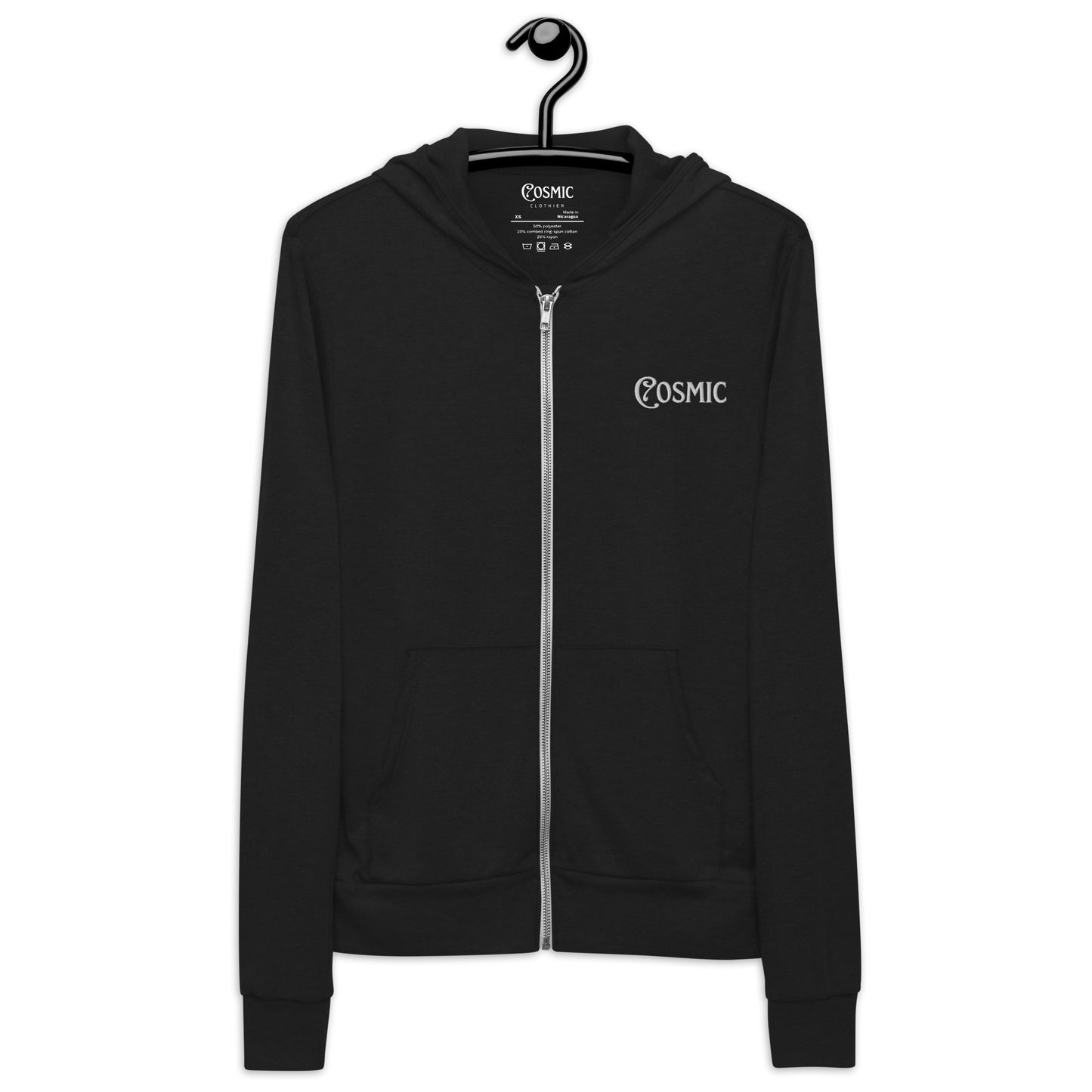 Scorpio Moon Unisex zip hoodie