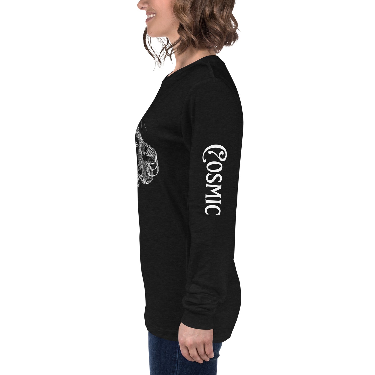 Cosmic Stinger Girl Unisex Long Sleeve Tee