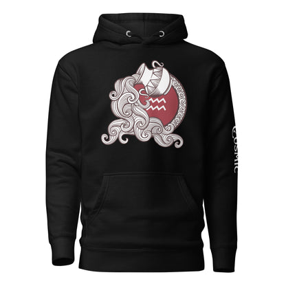 Flowing Aquarius Unisex Hoodie