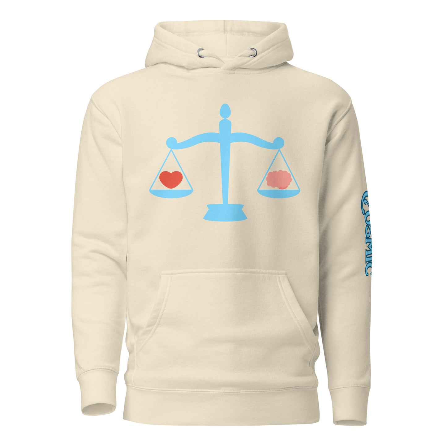 Heart and Mind Libra Scales Unisex Hoodie