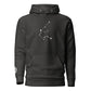 Aquarius Constellation Hoodie (Embroidered CosmicMoon icon front) Hoodie