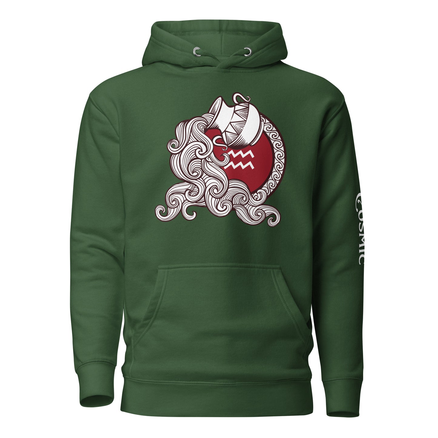 Flowing Aquarius Unisex Hoodie