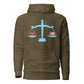 Heart and Mind Libra Scales Unisex Hoodie