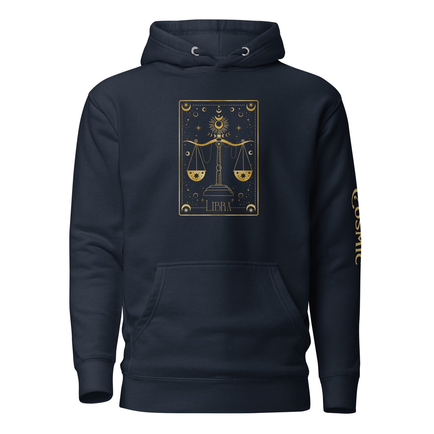 Libra Card Design Unisex Hoodie