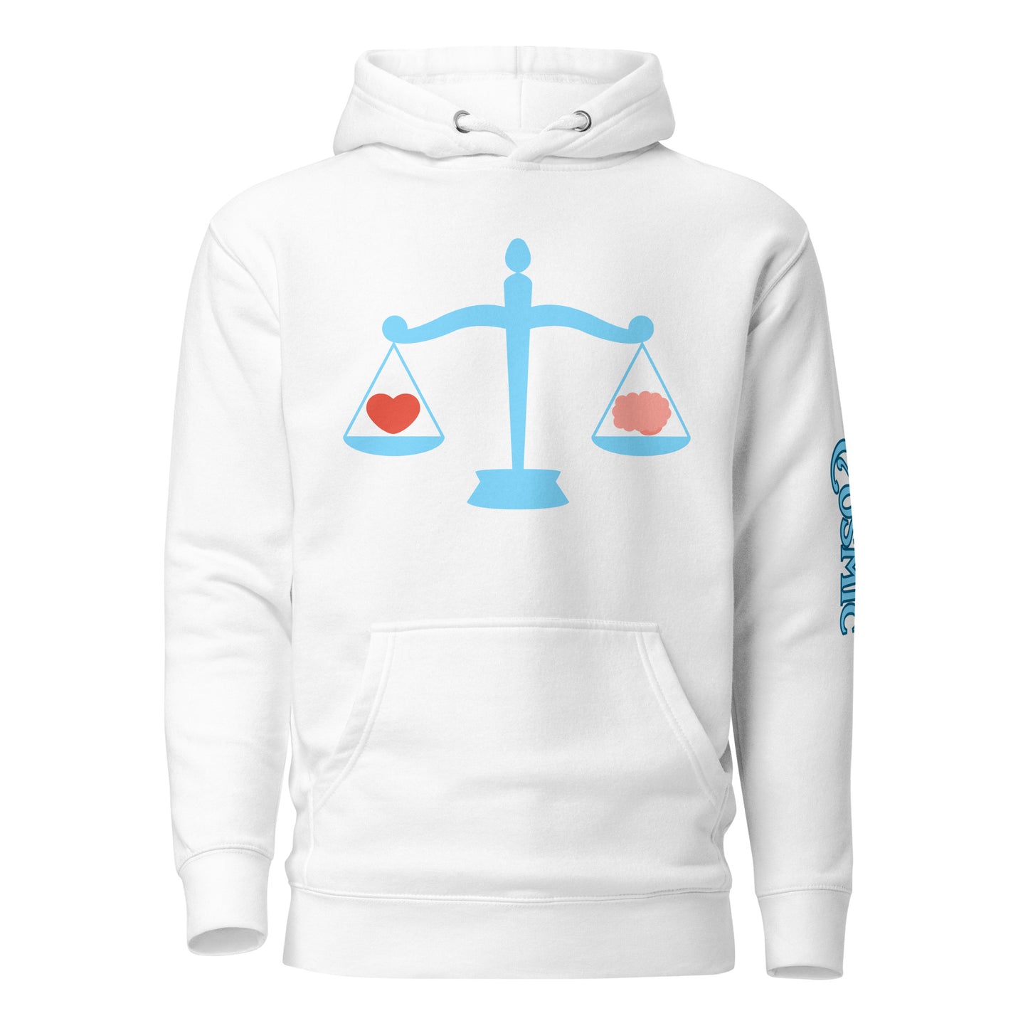 Heart and Mind Libra Scales Unisex Hoodie