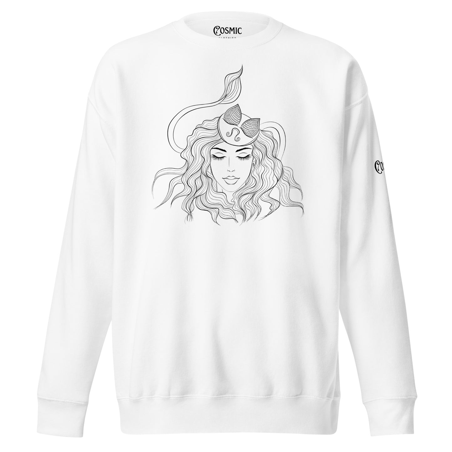 Long Hair Leo Premium Sweatshirt