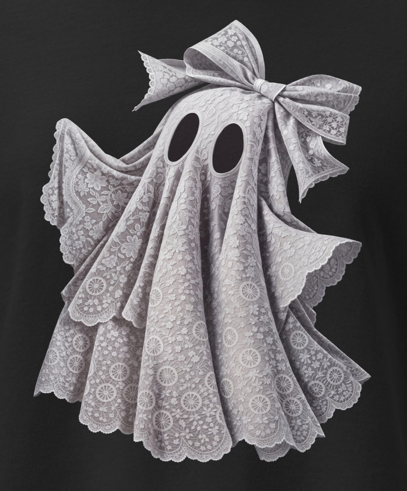 Lace Ghost Comfort Colors Women’s heavyweight boxy tee