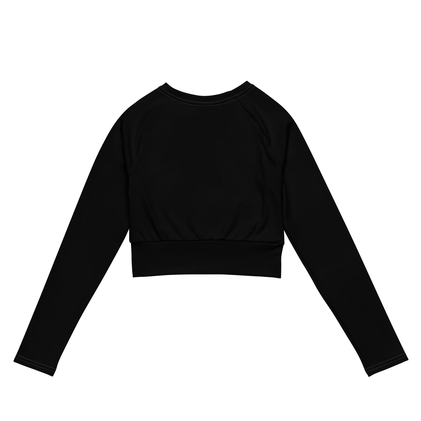 Sagittarius ♐ Recycled ♻️ long-sleeve crop top