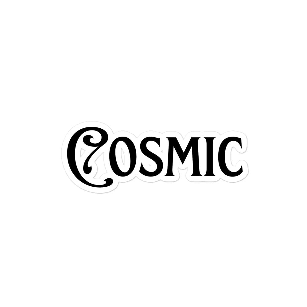 COSMIC Bubble-free stickers