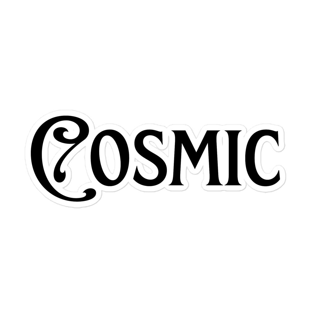 COSMIC Bubble-free stickers