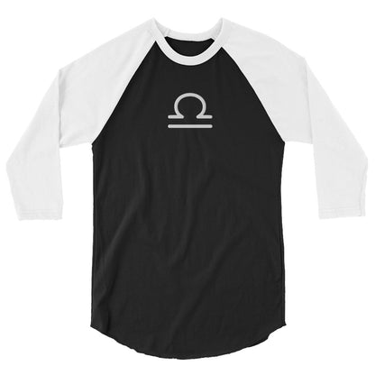 Libra 3/4 sleeve raglan shirt