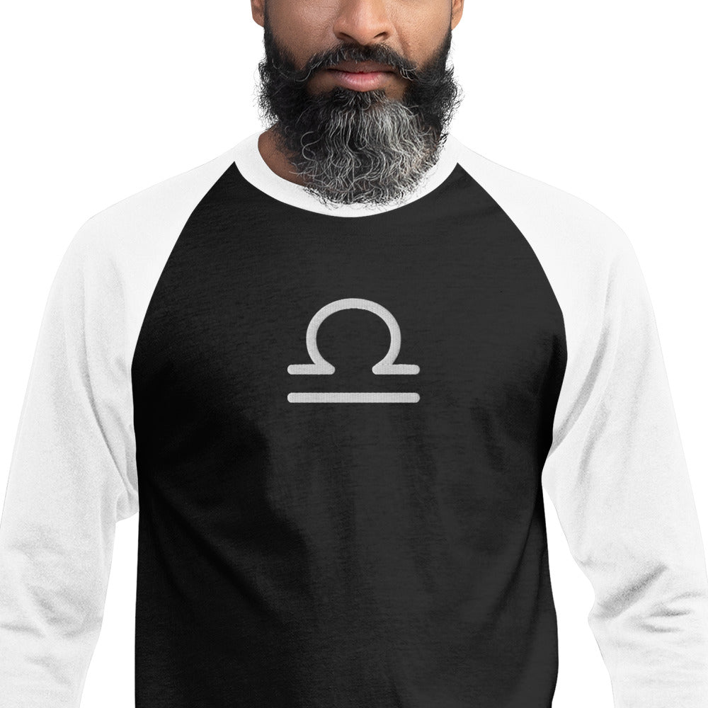 Libra 3/4 sleeve raglan shirt