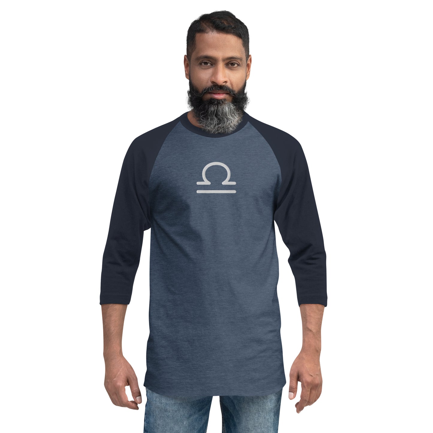 Libra 3/4 sleeve raglan shirt