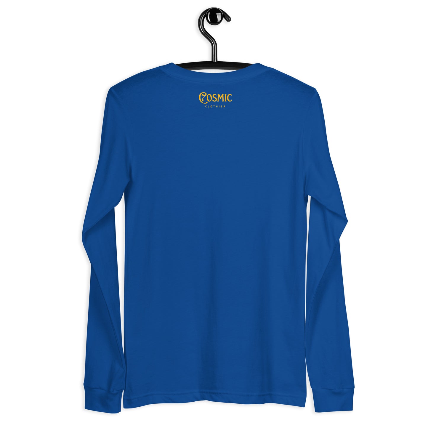 Blue/Gold Lotus Unisex Long Sleeve Tee