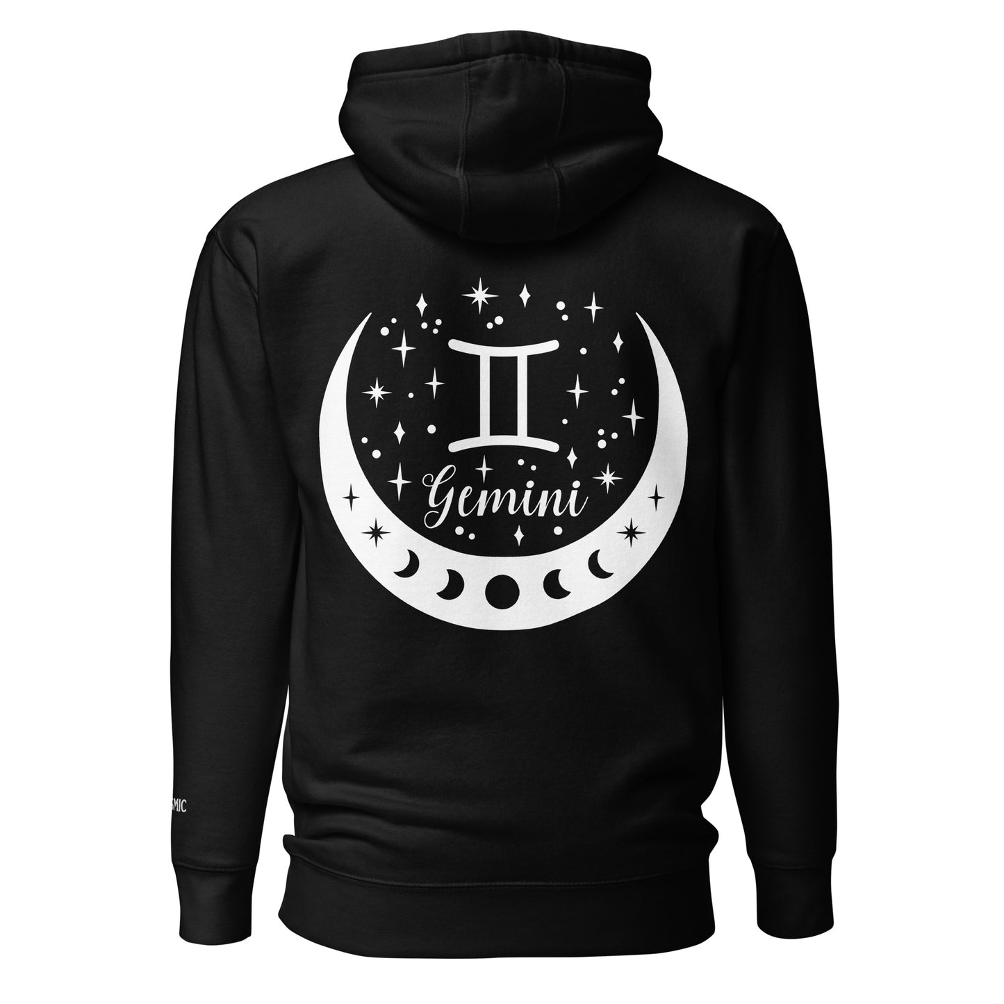 Gemini Icon | Crescent Moon Gemini Logo Hoodie