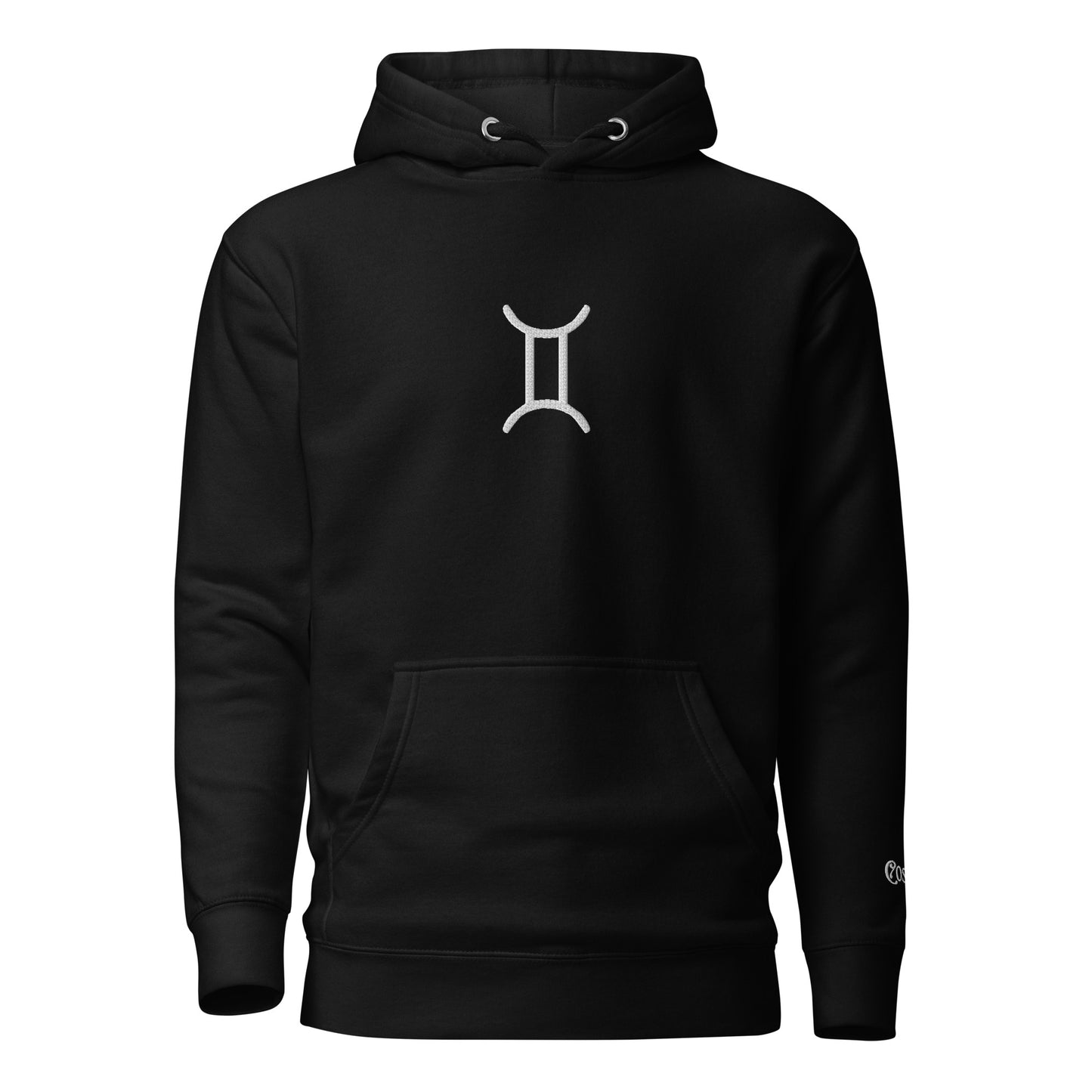 Gemini Icon | Crescent Moon Gemini Logo Hoodie