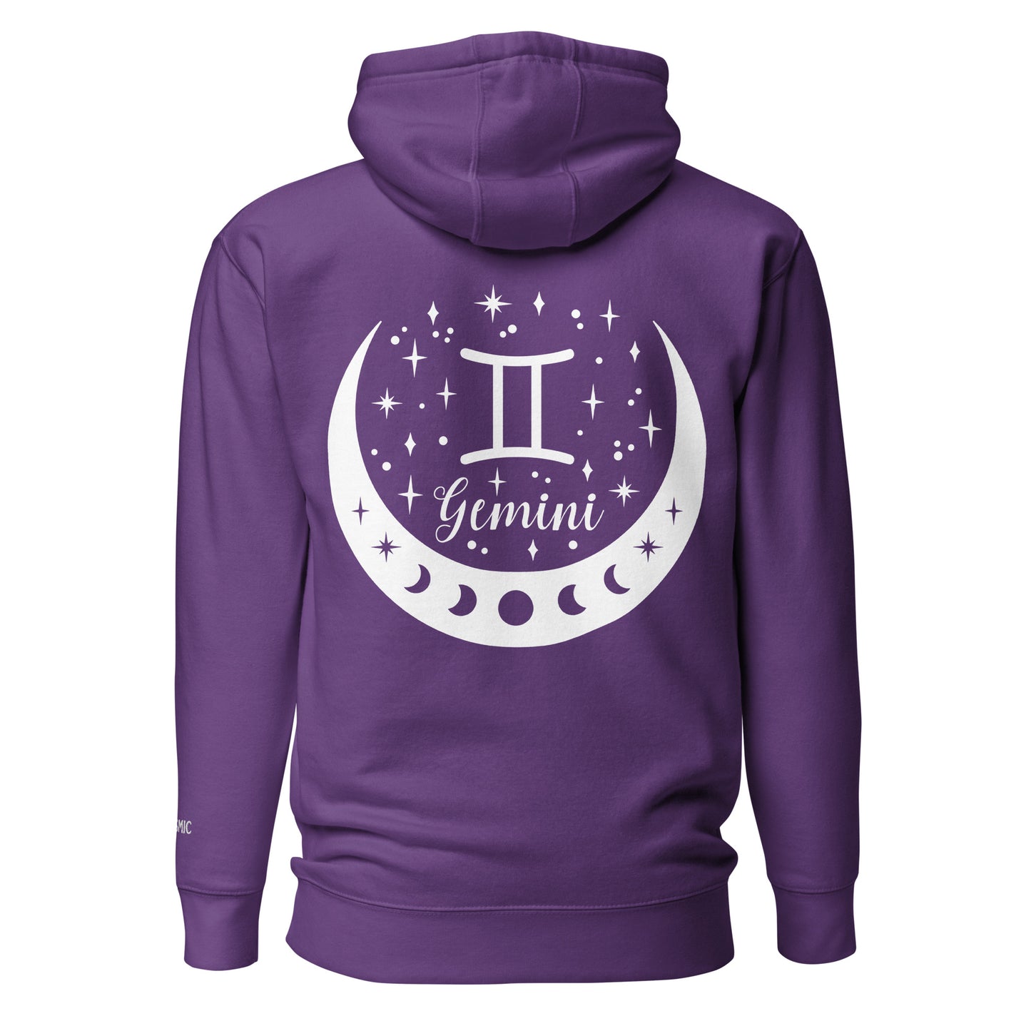 Gemini Icon | Crescent Moon Gemini Logo Hoodie