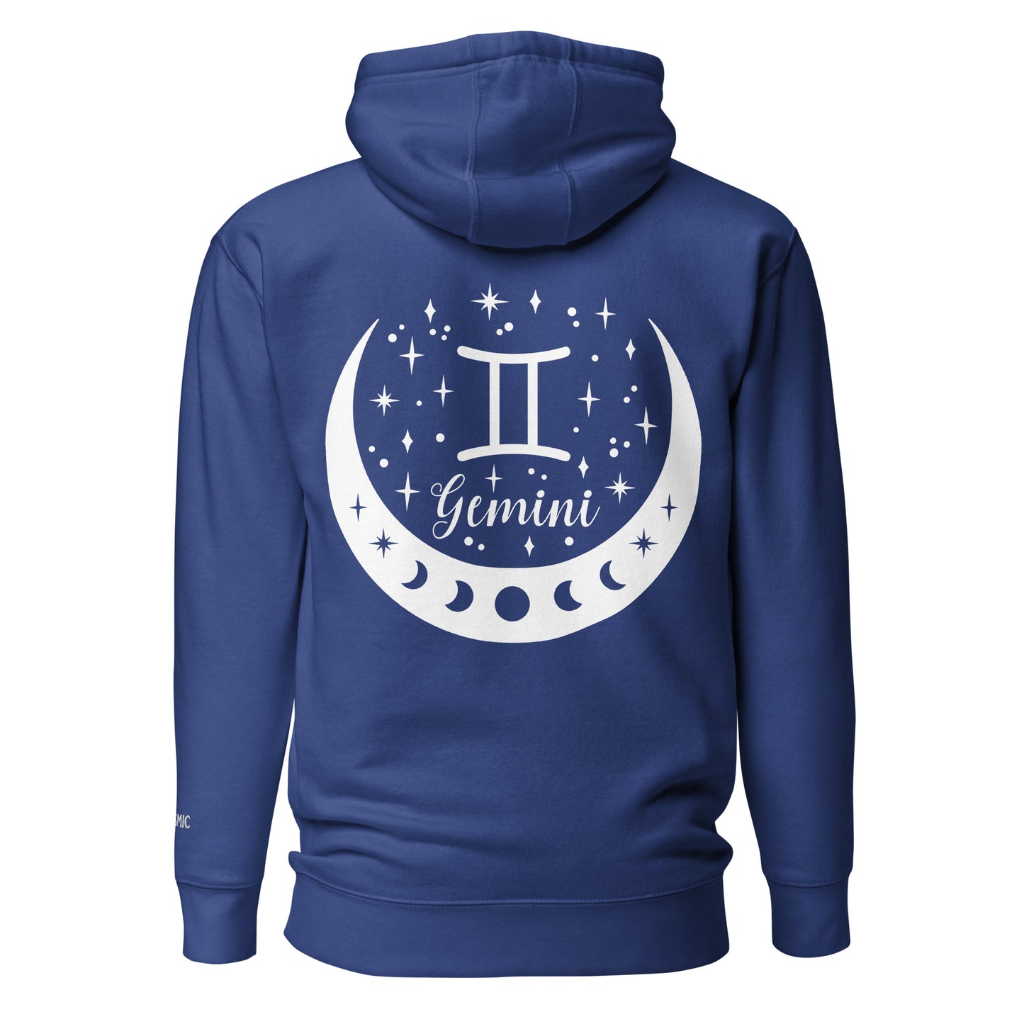 Gemini Icon | Crescent Moon Gemini Logo Hoodie