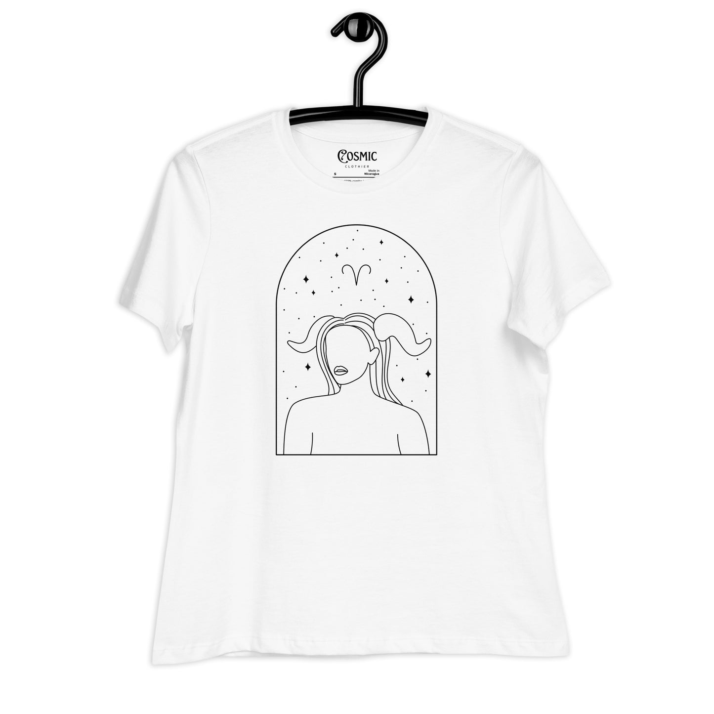 Aries Badge Women's Relaxed T-Shirt